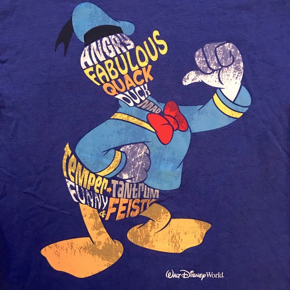 Disney Parks Donald Duck T-Shirt Adult Small - Picture 2 of 10